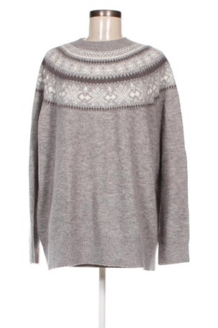 Дамски пуловер Essentials by Tchibo, Размер XXL, Цвят Сив, Цена 14,50 лв.