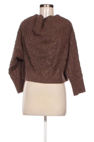 Дамски пуловер Express, Размер L, Цвят Кафяв, Цена 39,99 лв.