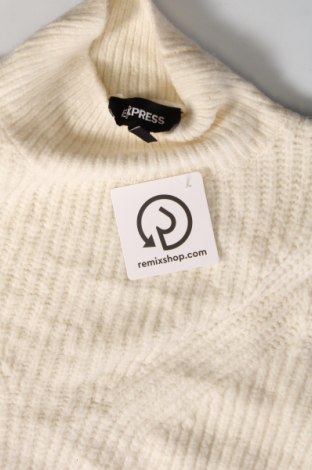 Дамски пуловер Express, Размер S, Цвят Бял, Цена 18,86 лв.
