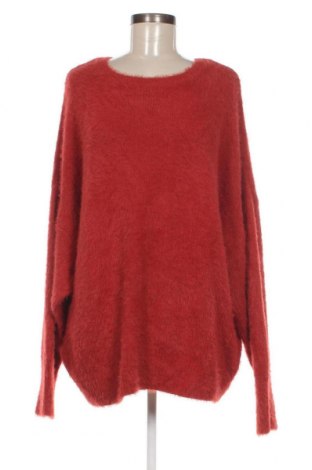 Дамски пуловер F&F, Размер XL, Цвят Червен, Цена 15,37 лв.