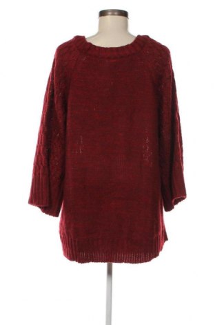 Γυναικείο πουλόβερ Faded Glory, Μέγεθος XL, Χρώμα Κόκκινο, Τιμή 10,58 €