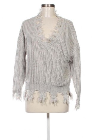 Дамски пуловер Fashion nova, Размер M, Цвят Сив, Цена 14,21 лв.