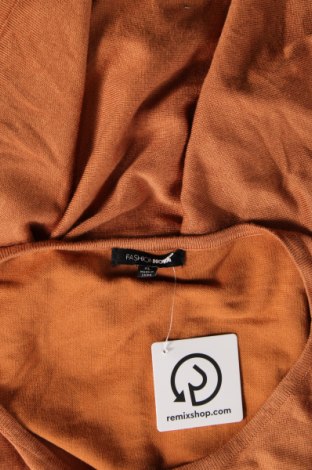 Γυναικείο πουλόβερ Fashion nova, Μέγεθος XL, Χρώμα Καφέ, Τιμή 10,58 €