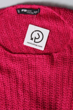 Дамски пуловер Fb Sister, Размер XXS, Цвят Червен, Цена 17,60 лв.