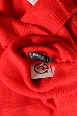 Дамски пуловер Fb Sister, Размер L, Цвят Червен, Цена 12,47 лв.