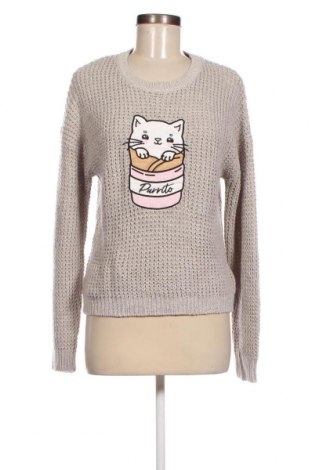 Дамски пуловер Fb Sister, Размер XL, Цвят Сив, Цена 16,24 лв.