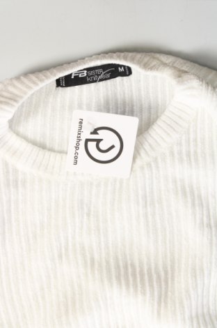 Дамски пуловер Fb Sister, Размер M, Цвят Бял, Цена 13,34 лв.