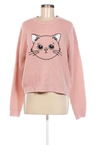 Дамски пуловер Fb Sister, Размер L, Цвят Розов, Цена 14,21 лв.