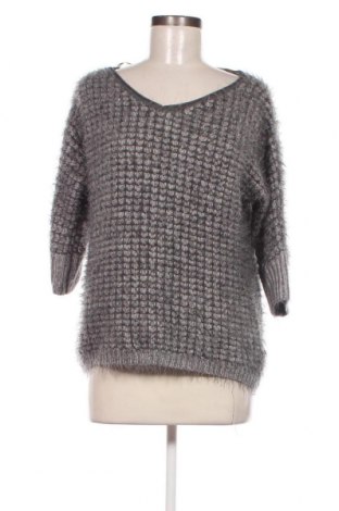Дамски пуловер Flame, Размер M, Цвят Сив, Цена 13,34 лв.