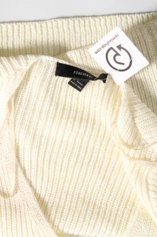 Дамски пуловер Forever 21, Размер S, Цвят Екрю, Цена 13,23 лв.