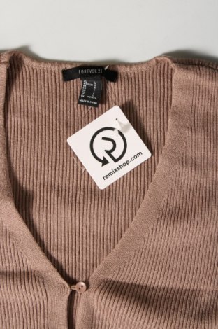 Дамски пуловер Forever 21, Размер L, Цвят Бежов, Цена 5,40 лв.