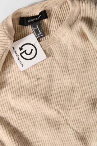 Γυναικείο πουλόβερ Forever 21, Μέγεθος M, Χρώμα  Μπέζ, Τιμή 8,18 €