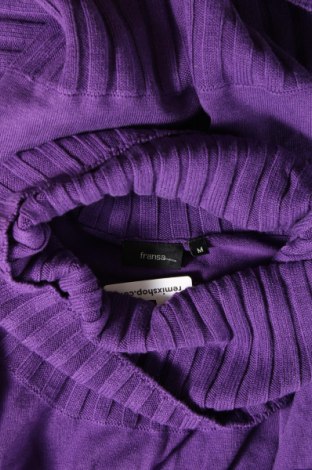 Γυναικείο πουλόβερ Fransa, Μέγεθος M, Χρώμα Βιολετί, Τιμή 6,34 €