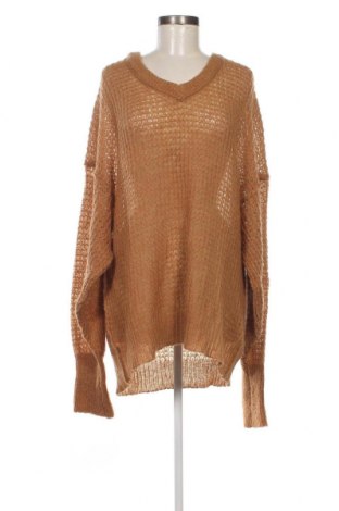 Γυναικείο πουλόβερ Free People, Μέγεθος M, Χρώμα Καφέ, Τιμή 22,63 €