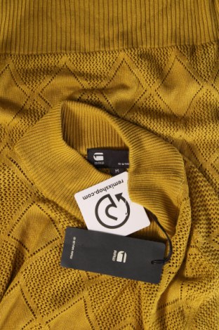 Дамски пуловер G-Star Raw, Размер M, Цвят Жълт, Цена 96,60 лв.