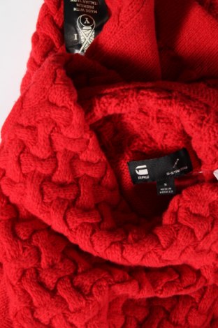 Дамски пуловер G-Star Raw, Размер S, Цвят Червен, Цена 104,65 лв.