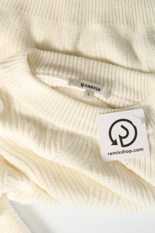 Дамски пуловер Garcia, Размер L, Цвят Екрю, Цена 18,86 лв.