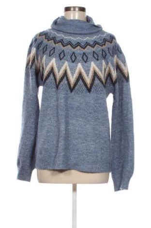 Дамски пуловер Gina, Размер M, Цвят Син, Цена 13,34 лв.
