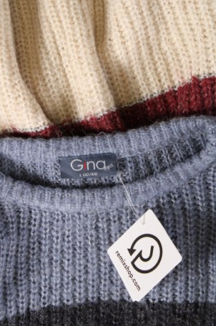 Дамски пуловер Gina, Размер L, Цвят Син, Цена 15,08 лв.