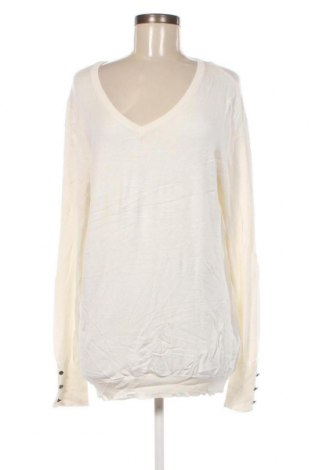 Γυναικείο πουλόβερ Gina, Μέγεθος XL, Χρώμα Λευκό, Τιμή 11,12 €