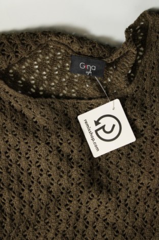 Γυναικείο πουλόβερ Gina, Μέγεθος XL, Χρώμα Πράσινο, Τιμή 10,58 €