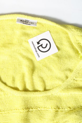 Γυναικείο πουλόβερ Gina Benotti, Μέγεθος XXL, Χρώμα Κίτρινο, Τιμή 11,66 €