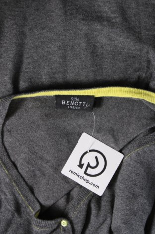 Дамски пуловер Gina Benotti, Размер L, Цвят Сив, Цена 17,60 лв.