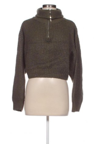 Дамски пуловер Gina Tricot, Размер M, Цвят Зелен, Цена 11,61 лв.