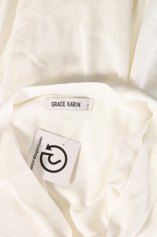 Damenpullover Grace Karin, Größe L, Farbe Weiß, Preis 20,18 €