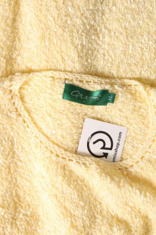 Damski sweter Green, Rozmiar XL, Kolor Żółty, Cena 57,32 zł