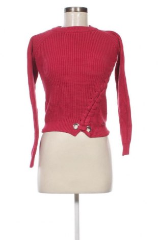 Дамски пуловер Guess, Размер M, Цвят Розов, Цена 44,25 лв.
