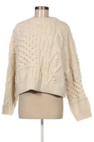 Дамски пуловер H&M, Размер S, Цвят Екрю, Цена 17,60 лв.