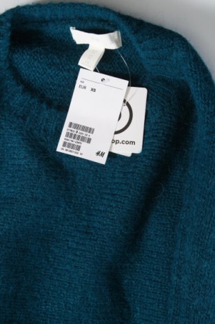 Damenpullover H&M, Größe XS, Farbe Blau, Preis 23,53 €