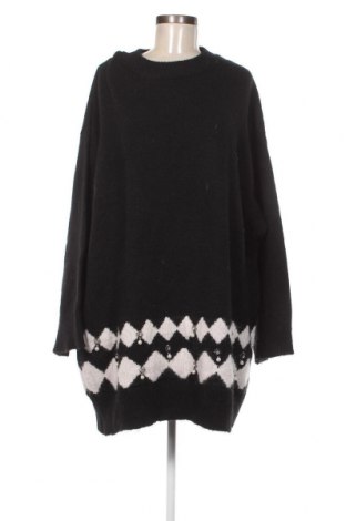 Дамски пуловер H&M, Размер XXL, Цвят Черен, Цена 27,60 лв.