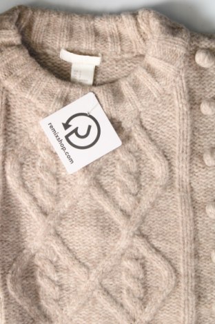 Damenpullover H&M, Größe S, Farbe Beige, Preis 10,49 €