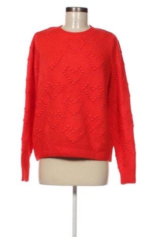 Дамски пуловер H&M, Размер S, Цвят Червен, Цена 15,95 лв.