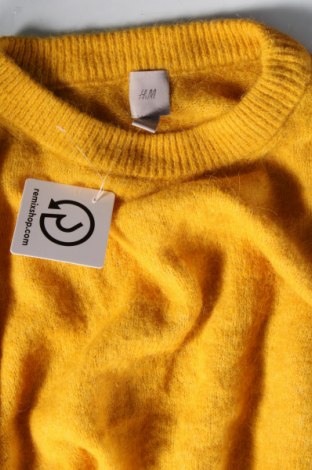 Damski sweter H&M, Rozmiar S, Kolor Żółty, Cena 45,45 zł