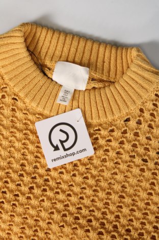 Damski sweter H&M, Rozmiar S, Kolor Żółty, Cena 31,54 zł