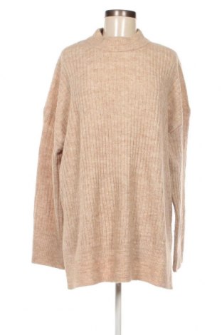 Дамски пуловер H&M, Размер L, Цвят Бежов, Цена 14,21 лв.