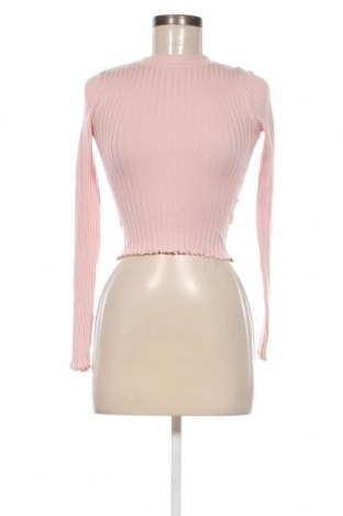 Дамски пуловер H&M Divided, Размер XS, Цвят Розов, Цена 13,34 лв.