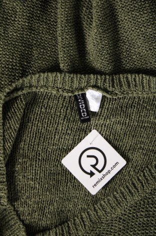 Дамски пуловер H&M Divided, Размер M, Цвят Зелен, Цена 6,09 лв.
