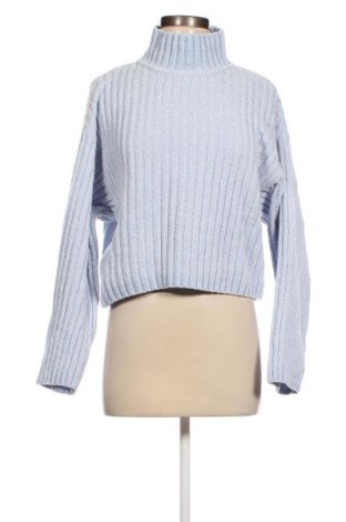 Дамски пуловер H&M Divided, Размер S, Цвят Син, Цена 12,47 лв.