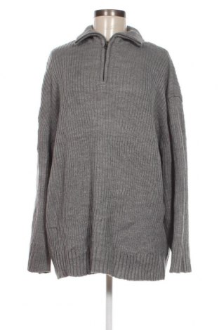 Дамски пуловер H&M Divided, Размер XL, Цвят Сив, Цена 15,37 лв.
