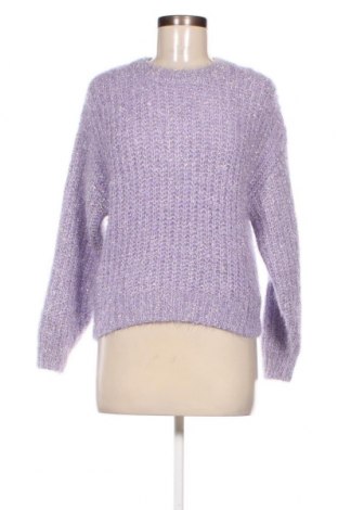 Дамски пуловер H&M Divided, Размер S, Цвят Лилав, Цена 13,34 лв.