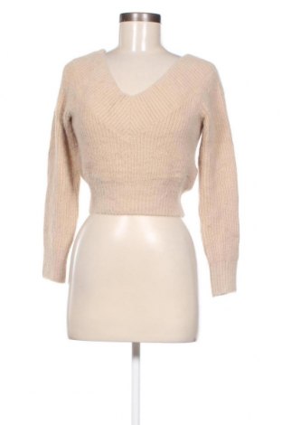 Damenpullover H&M Divided, Größe XS, Farbe Beige, Preis 9,28 €