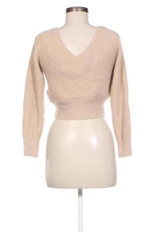 Дамски пуловер H&M Divided, Размер XS, Цвят Бежов, Цена 14,21 лв.