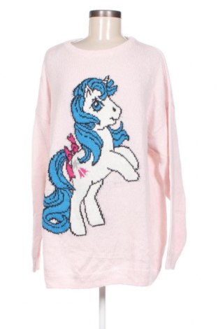 Дамски пуловер H&M Divided, Размер L, Цвят Розов, Цена 13,34 лв.
