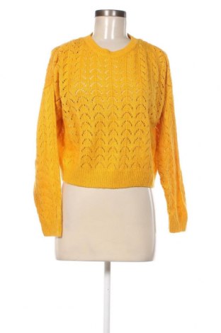 Γυναικείο πουλόβερ H&M Divided, Μέγεθος S, Χρώμα Κίτρινο, Τιμή 9,33 €