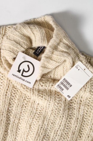 Damski sweter H&M Divided, Rozmiar S, Kolor Beżowy, Cena 51,99 zł