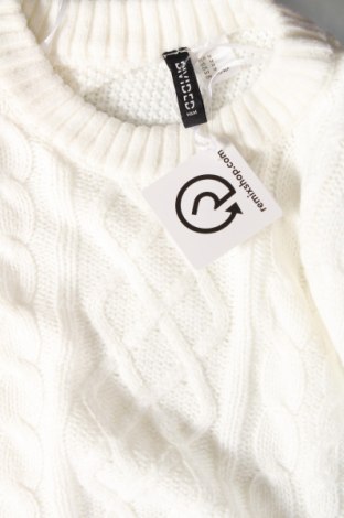 Damenpullover H&M Divided, Größe M, Farbe Weiß, Preis € 20,18